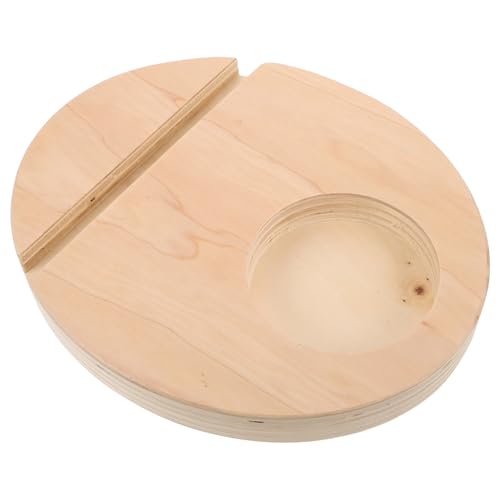 Planche d'équilibre : base stable Alipis en bois portable