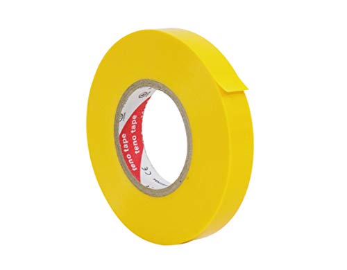 WOD ETC766 Professional Grade General Purpose Yellow Electrical Tape UL/CSA listed core. Vinyl