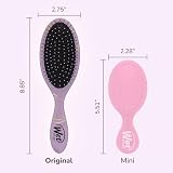 WetBrush Original Detangler Hair Brush with Ultra Soft Intelliflex Bristles to Gently Separate Knots With Ease, Wet Brush Detangler Is Gentle on Hair, Disney Elegant Princess, Jasmine