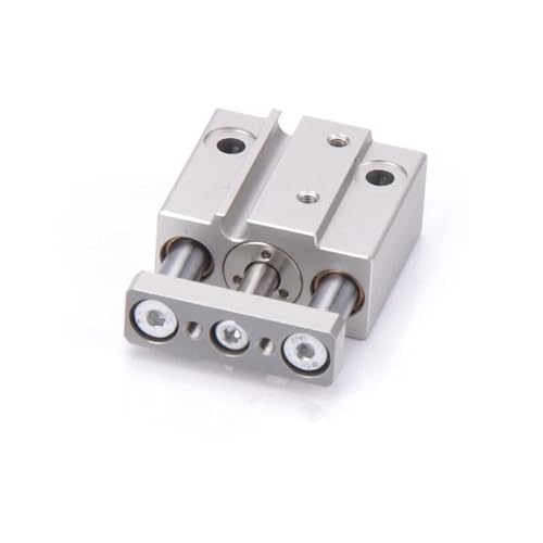 Vérin pneumatique MGJ6-15 avec mini 3 tiges de guidage intégrées - 6