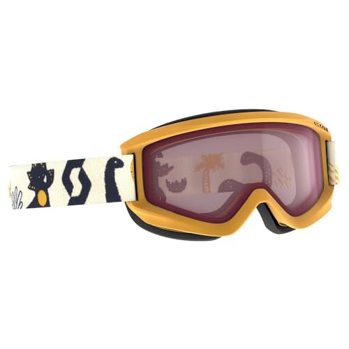 Giallo/bianco Scott Agent Junior Ski Goggles Enhancer/CAT2
