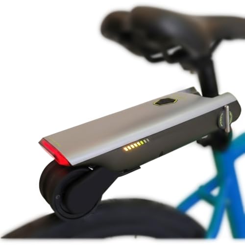 Bicicleta eléctrica para transporte urbano y escapadas de fin de semana con app y amortiguación