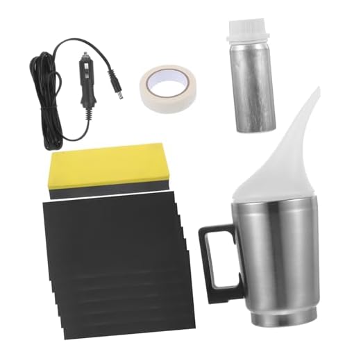 SOIMISS 1 Juego Herramienta De Reparación De Faros Kit De Restauración De Faros De Polímero Vaso para Pulir Faros Taza Atomizadora Renovada Equipos Reparar Abdominales Almohadón