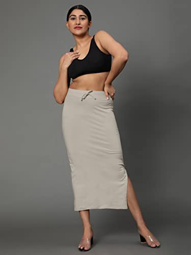 Image of Jaanvi fashion Women's Cotton Mermaid Saree Shapewear,Petticoat,Skirt, Comfortwear