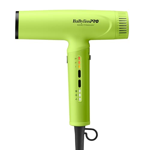 Image of BaBylissPRO Nano Titanium Professional Nano Light Ionic Dual-Voltage Lightweight Hair Dryer