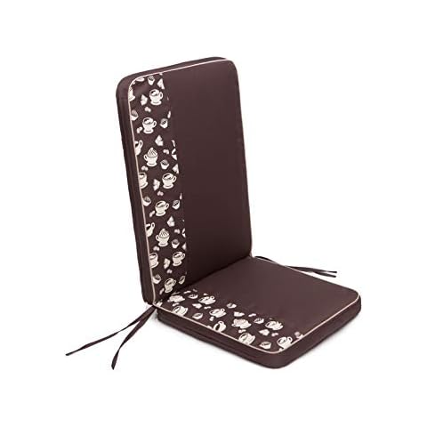 Hobbygarden Coffee High Pillow, Brown Cover