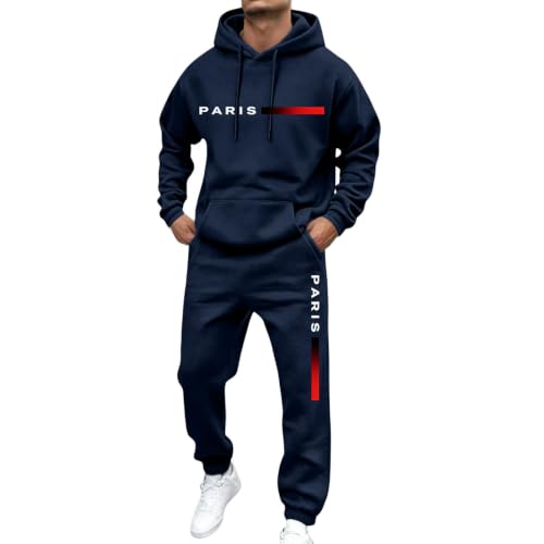 Sweatpants Set for Men Baggy Hoodie Jogger Sweatpants Jogger Track Sets - image 5