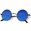 A15-black Frame Clear Dark Blue Lens