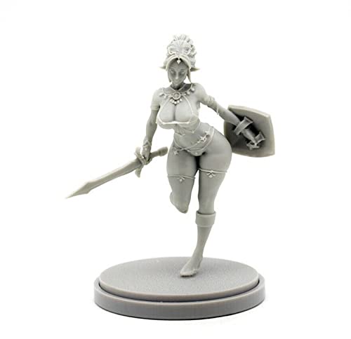 Figura modelo de resina 30mm sin armar ni pintar miniatura 1
