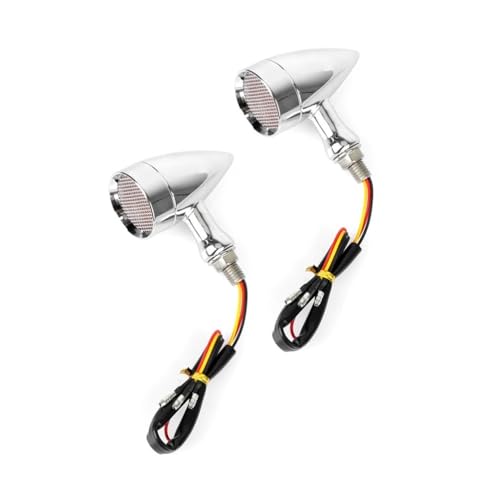 Indicateurs moto feux de clignotants LED 12V avec lentille