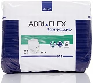 Abena Abri-Flex Premium Protective Underwear, Level 3, (Medium To Extra Large Sizes) Medium, 14 Count