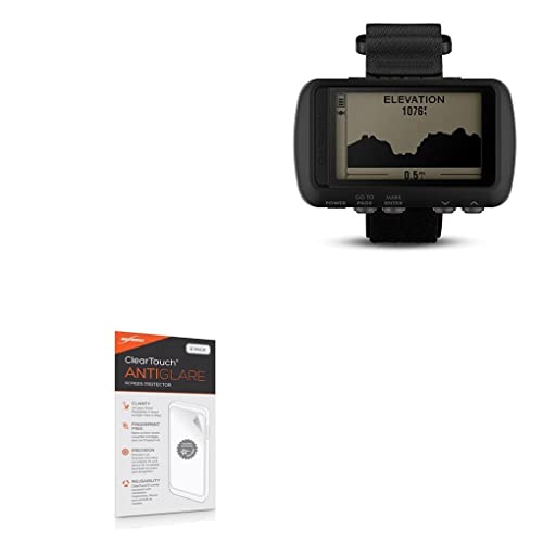 BoxWave Screen Protector Compatible with Garmin Foretrex 601 - ClearTouch Anti-Glare (2-Pack), Anti-Fingerprint Matte Film Skin for Garmin Foretrex 601, Garmin Foretrex 601, 701