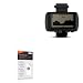 Garmin Foretrex 601 Screen Protector, BoxWave [ClearTouch Anti-Glare (2-Pack)] Anti-Fingerprint Matte Film Skin for Garmin Foretrex 601, 701