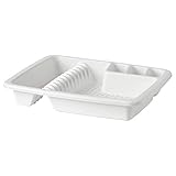 IKEA Dish Rack/Drainer, Polypropylene Plastic, 46 x 36 cm (White)