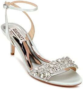 Badgley Mischka Women's Richelle Heeled Sandal, Mint, 5.5 | Image 7