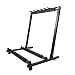 IUPPA Multi Guitar Stand 5 Holder Foldable Universal Display Rack Portable Black for Classical Acoustic, Electric, Bass Guitar
