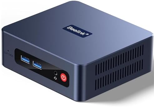 Beelink SER3 Mini Desktop PC with AMD Ryzen 3 3200U 2C/4T, 16GB D...