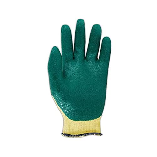 Atlas Kv350 Made With Kevlar Nitrile Coated Green Work Gloves, Small 1 Pair #TOP2