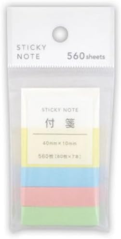 協和紙工 FIT MEMO 付箋 80枚 7本入 0915/340553 まとめ買い 100個 セット