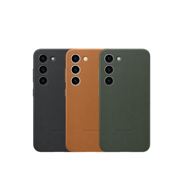 Amazon.co.jp: Galaxy S23 ケース 純正 レザー ケース Leather Case EF