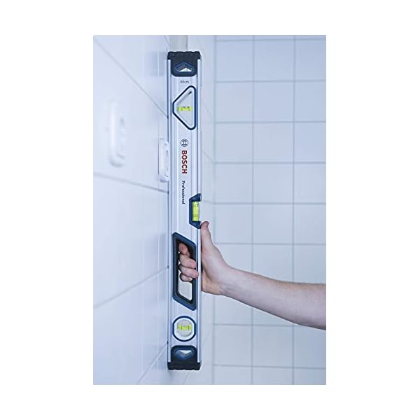 Bosch Professional Wasserwaage 60 cm (Rundum Ablesbar, Aluminium Gehäuse, Robuste Endkappen, in Blister) – Bild 7