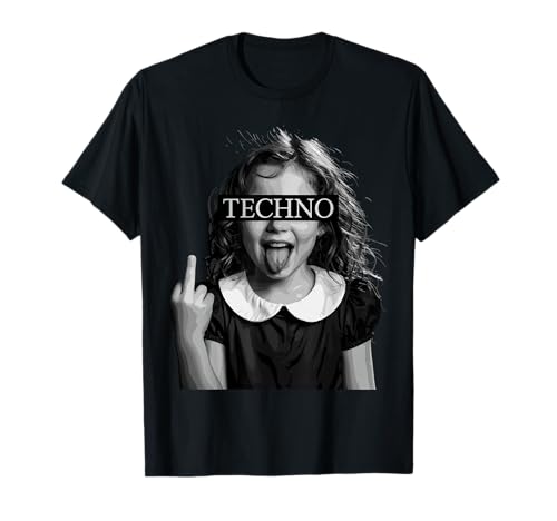 Vaporwave EDM Techno DJ Dance Rave Festival Funny T-Shirt