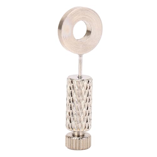 Leather Craft Stitching Fixed Suture Needle, Pull The Base Outward, Remove or Insert Fixed Needle Stainless Steel Material (Long 6-12mm(Silver Top Gold Bottom)) (Short 0-6mm(Silver Top Gold Bottom))