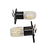 Bombilla De Microondas Led 1.5w luz del día Z187 Luz 240v Equivalente 20w Incandescente Luz Diurna Refrigerador Horno Campana Extractora EléCtrica Nevera Estufa campana lámpara 2 PCS #4