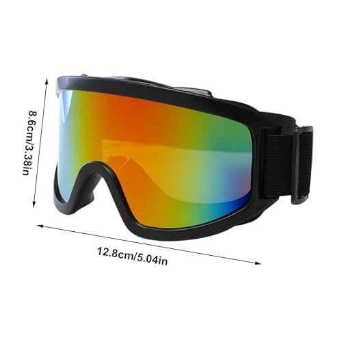 Gafas de nieve, gafas de esquí, gafas de ciclismo profesional, doble lente antivaho con protección UV, equipo deportivo de invierno para hombres y mujeres, snowboard, esquí, equitación al aire libre - imagen 2