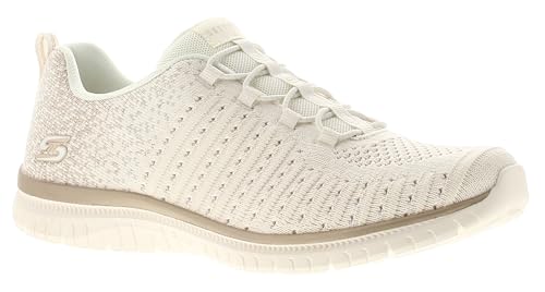 Skechers Zapatillas Virtue-Lucent para mujer, Oro natural, 38 EU