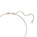 Swarovski Constella Pendant Necklace, White Crystals on a Rose Gold-Tone Finish Setting, Part of the Constella Collection