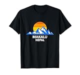 Makalu, Nepal Mountains, Miking, Campinganlage T-Shirt