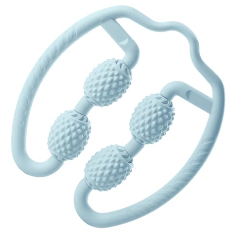 Rodillo de masaje para piernas con abrazadera de anillo, masajeador portátil para relax muscular en pantorrillas, para circulación y alivio miniatura 1