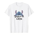 Disney Lilo & Stitch Stay Weird Upside Down Text Logo T-Shirt