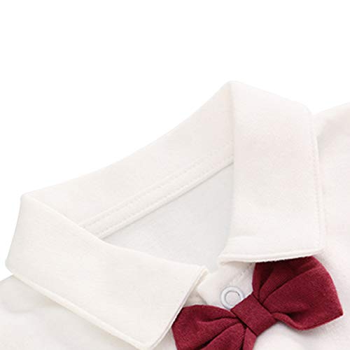 Famuka Little Boy Suit Toddler Outfit Baby Gentleman Tuxedo Three-Piece Formal Shirt Set 1-5 Years thumb #1