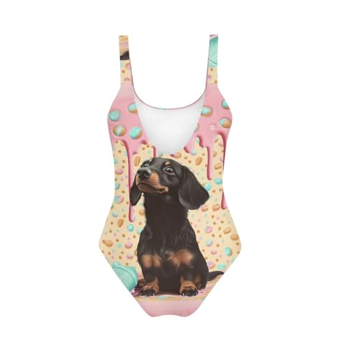 Image of Uourmeti Girls' One-Piece Swimwear Halter Bathing Suit Big Kids Summer Beach Swim Suits Swimming Wear