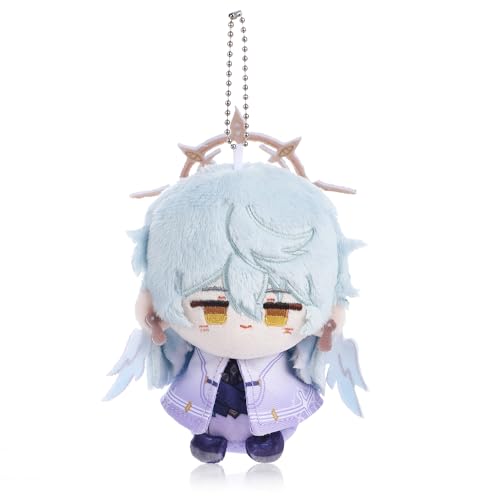 UTIEHD Honkai Star Rail Plush Keychains, Cute 4-Inch Collectible Dolls, Compact Size for Bags and Keys for Fans (Sunday)