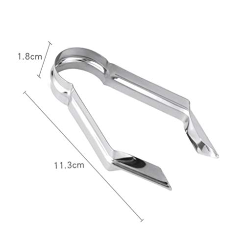 YARNOW Descascador de Olhos de Abacaxi Removedor de Sementes de Abacaxi Clipe Ferramentas de Cozinha