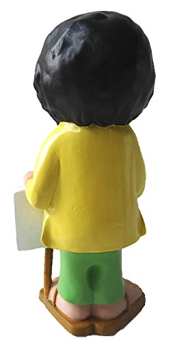 Funny Guy Mugs Garden Gnome Statue - Hippie Gnome - Indoor/Outdoor Garden Gnome Sculpture For Patio, Yard Or Lawn #TOP3