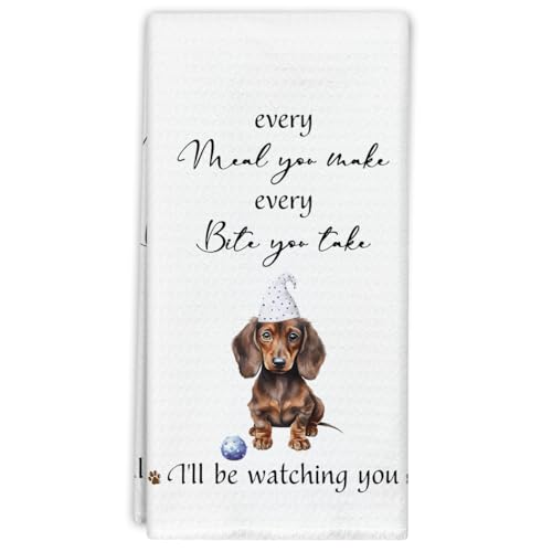 Dog-Kitchen-Towels-Dachshund-Kitchen-Towels-Dog-Dish-Towels-Hand-Towels-for-Kitchen-Housewarming-Gifts-Dachshund-Gifts-for-Women-Men-Dog-Lover-Decorative-Kitchen-Towel-for-Home-06 Dog Kitchen Towels Dachshund Kitchen Towels Dog Dish Towels Hand Towels for Kitchen Housewarming Gifts Dachshund Gifts for Women Men Dog Lover Decorative Kitchen Towel for Home 06