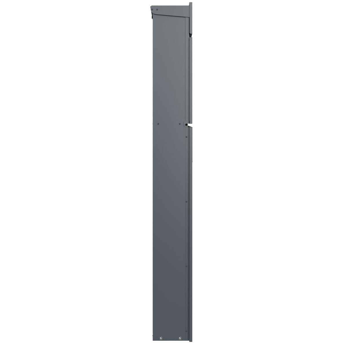 Boîte aux lettres sur pied LESSING Edition - Design Elegance 1 (RAL 7016 gris anthracite)