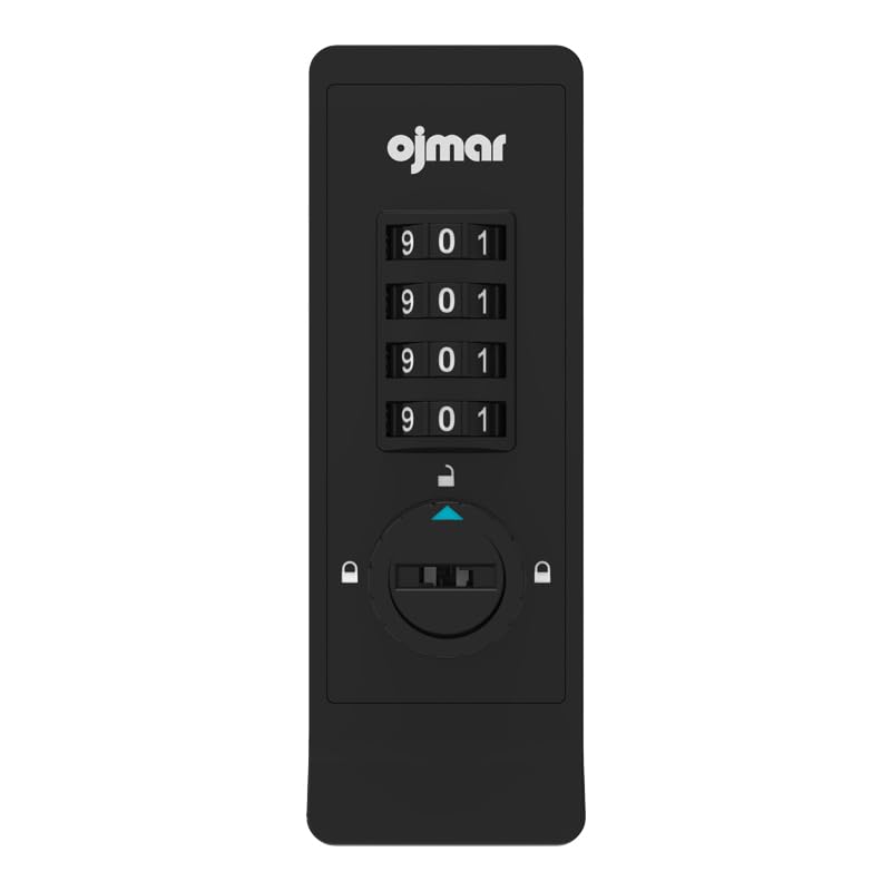 Serrure à code - Décor : Noir - OJMAR