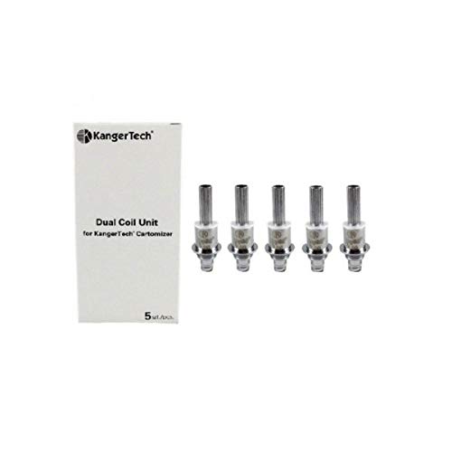 Kangertech Résistance Dual coil Kangertech Pack de 5 - Ohm - 1.5