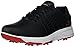 Skechers Men's Torque Waterproof Golf Shoe Golf Shoe, Black Suela Roja, 9 UK
