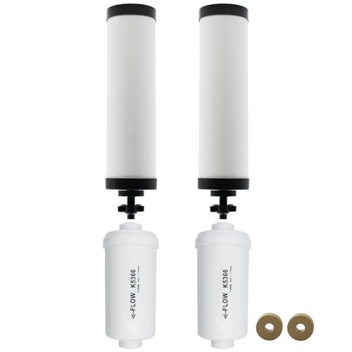 Water Filter Replacement Parts for Berkey® BB9-2 Black Purification Elements & PF-2 Fluoride Filters - 4 Pack