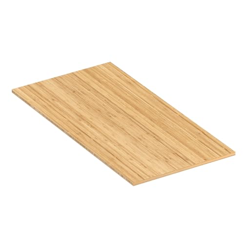 SANODESK 72"x30" Solid Bamboo for Standing Desk,Office Table,Workbench