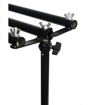 Multi Crossbar Backdrop Stand Adjustable Photo Backdrop Stand, Backdrop Stand Support System Kit for Portraits, Studio Photography,Banners