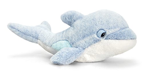 Lashuma Plüschtier Delfin, Kuscheltier Fisch aus Plüsch, Stofftier Keel Toys 35 cm