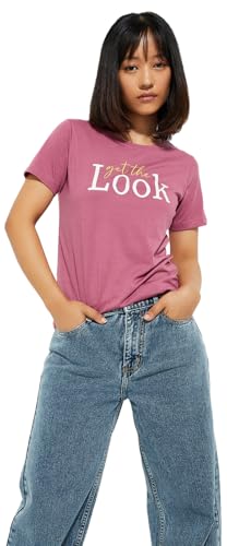 Image of Max Women's Cotton Regular Fit URB N Graphic Printed T-Shirt - Pack of 2