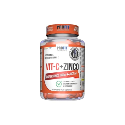 Vitamina C + Zinco Profit 60 Cápsulas